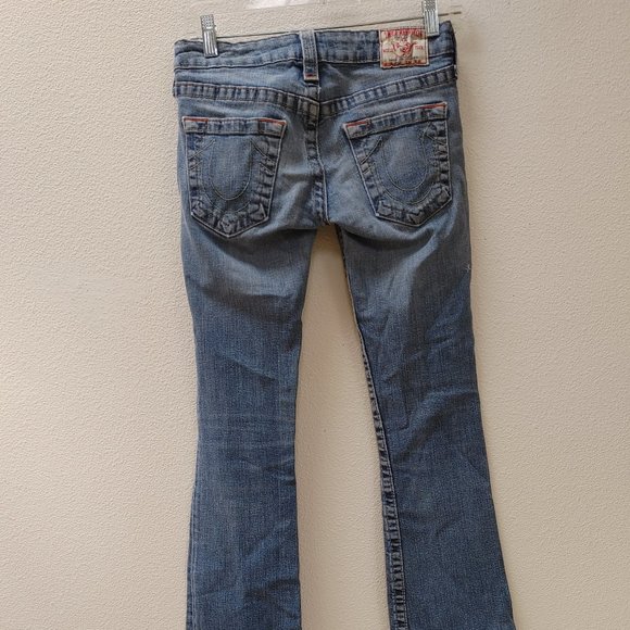 Distressed True Religion brand jeans size 27 - Picture 5 of 7